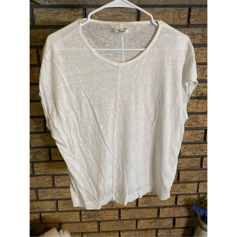 Madewell White Tee‎